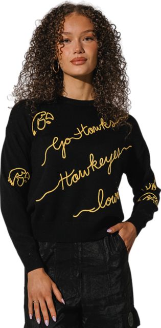 University of Iowa Women's Love Letter Sweater
