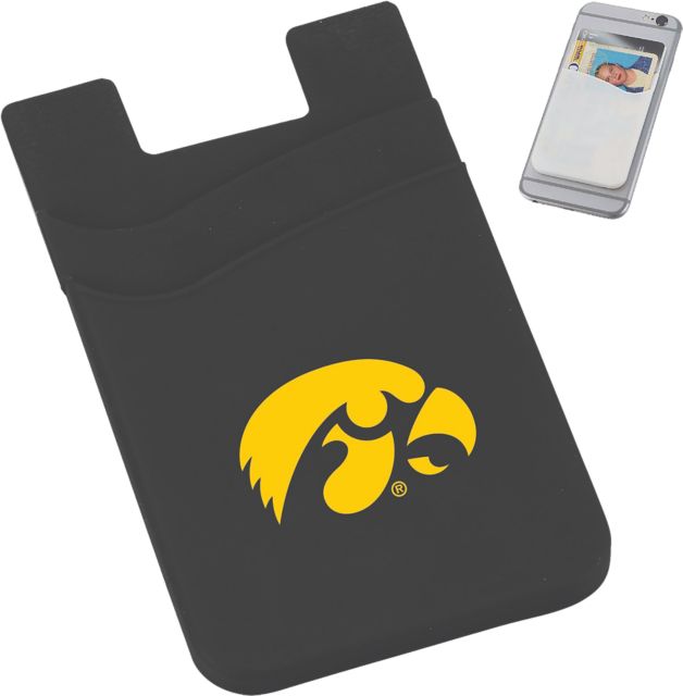 University of Iowa Hawkeyes Silicone Card Wallet