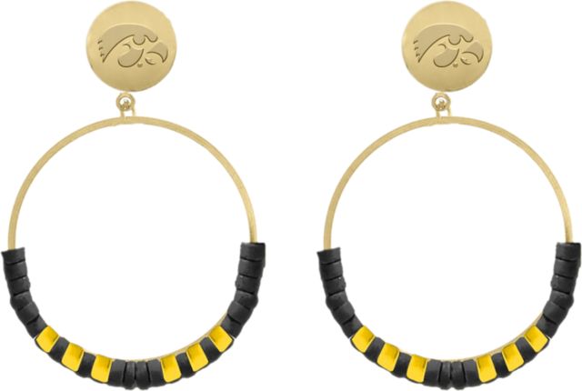 University of Iowa McHenry Earrings