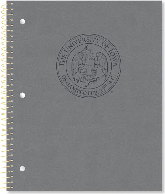 University of Iowa 1 Subject Notebook