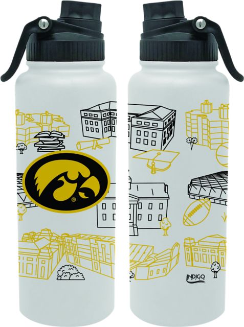 University of Iowa 34 oz. Bottle