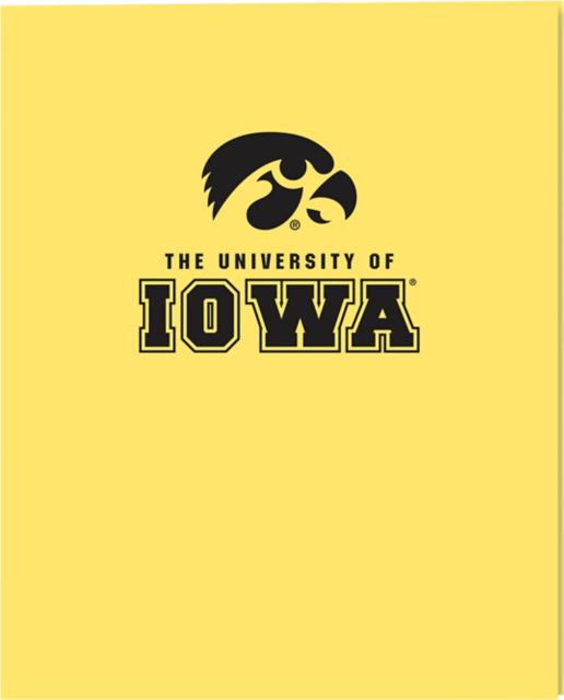 University of Iowa 2 Pocket Folder