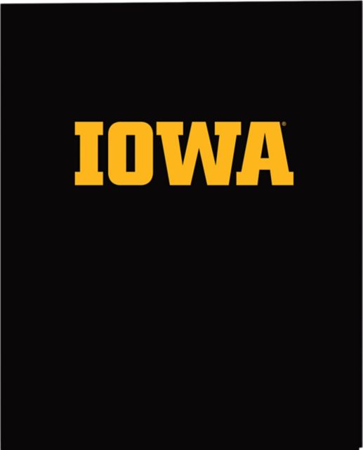 University of Iowa 2 Pocket Folder