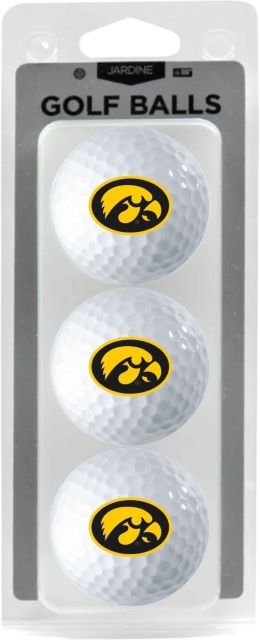 University of Iowa Golf Balls 3-Pack