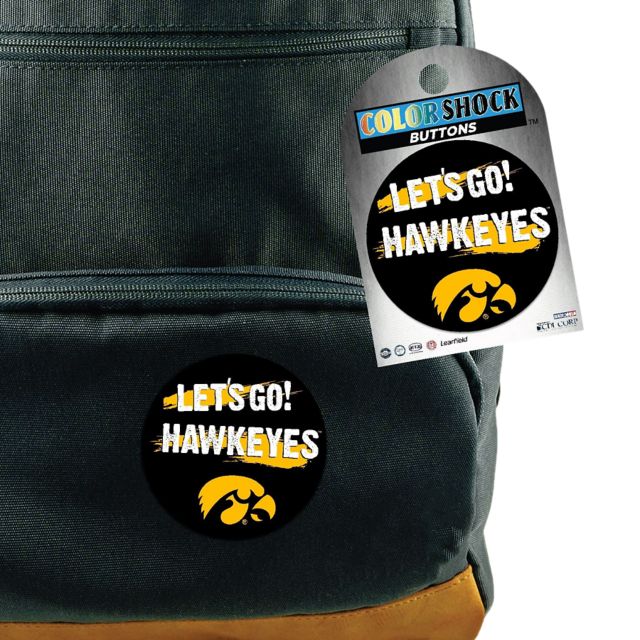 University of Iowa Hawkeyes 3" Button