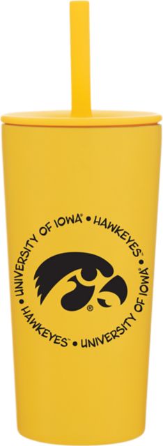 University of Iowa 20 oz. Gatlinburg Tumbler with Straw