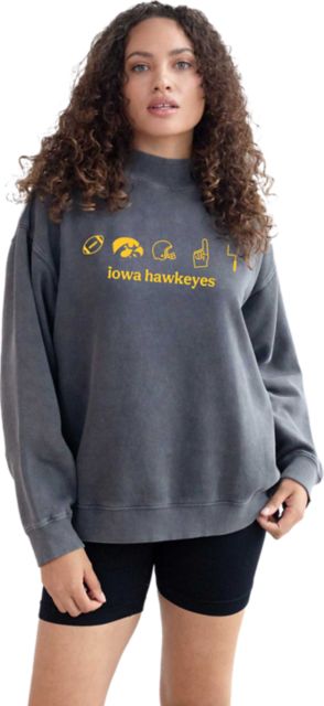University of Iowa Hawkeyes Women's Nantucket Crewneck Sweatshirt