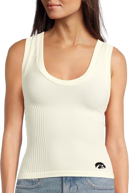 Iowa Free People Womens Clean Slate Tank Iowa Primary Mark