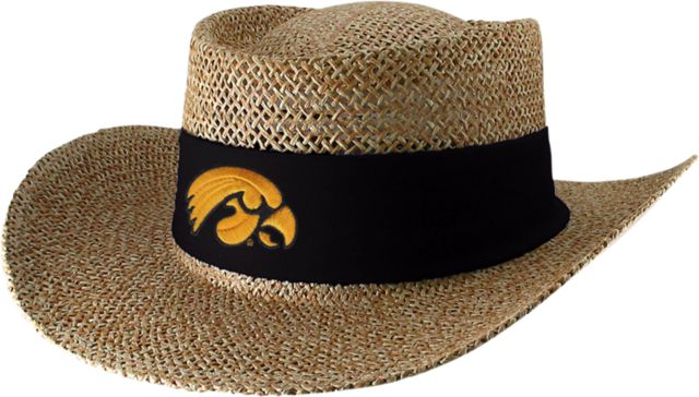 University of Iowa Tournament Straw Hat