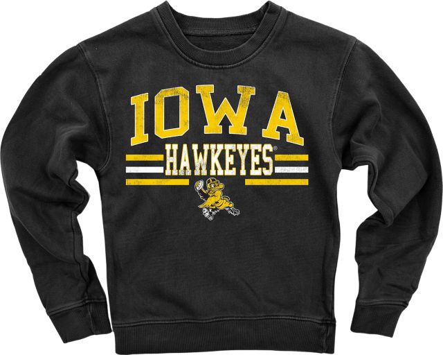 University of Iowa Hawkeyes Youth Crewneck Sweatshirt