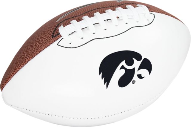 University of Iowa Hawkeyes Autographable Football