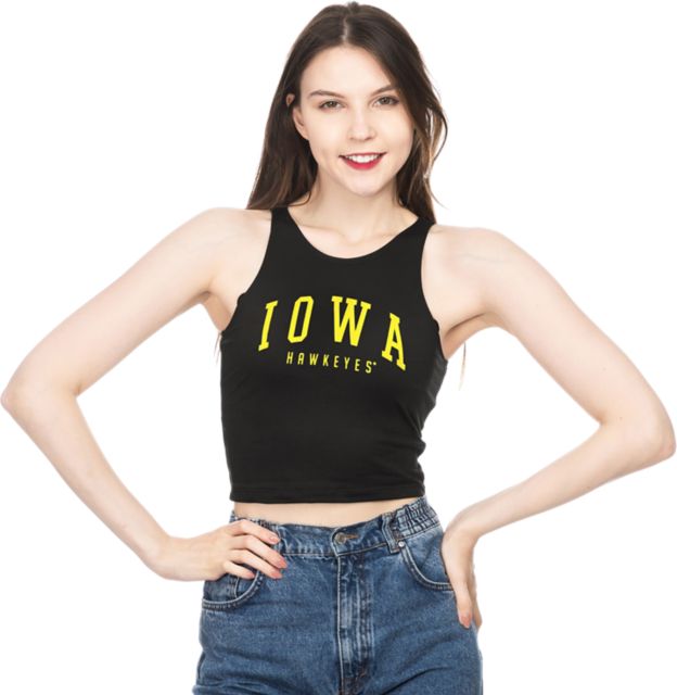 University of Iowa Women s Hawkeyes Cropped Tank Top