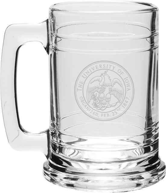 University of Iowa 15 oz. Tankard