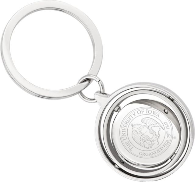 University of Iowa Gimball Keychain