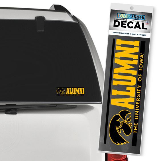 University of Iowa Hawkeyes Alumni Decal
