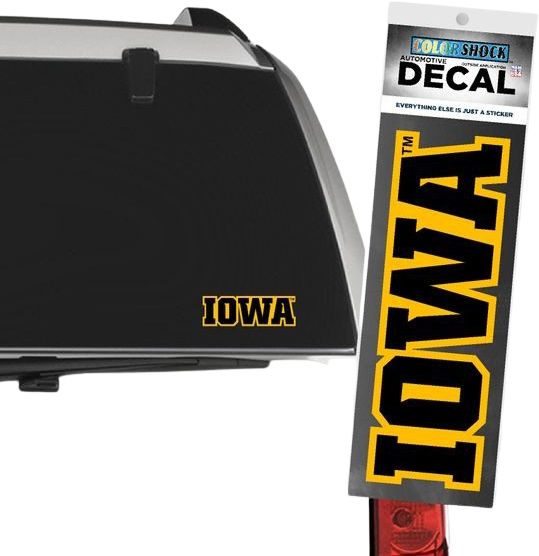 University of Iowa Decal