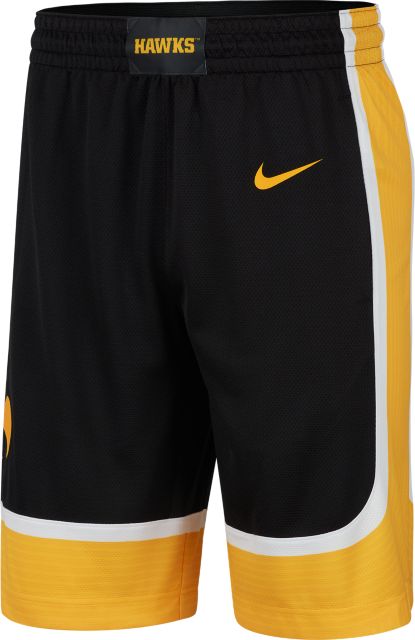University of Iowa Hawkeyes Basketball Replica Road Shorts