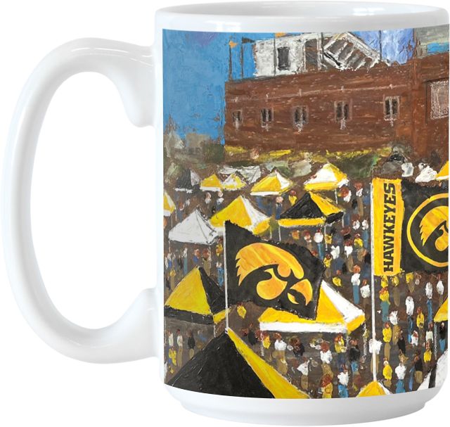 University of Iowa 15oz Collector Sublimated Mug