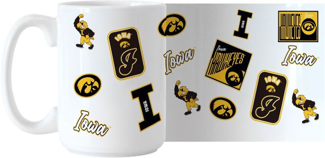 University of Iowa 15oz Dreamweave Sublimated Mug