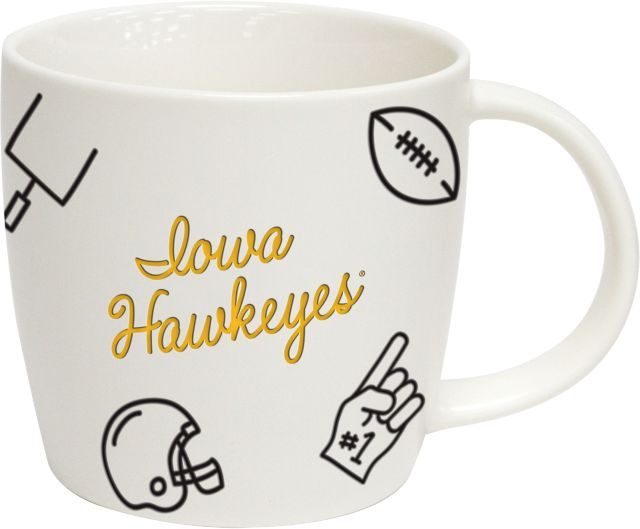 University of Iowa 18 oz Playmaker Mug