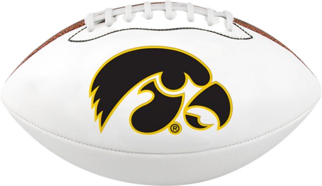 University of Iowa Hawkeyes Official Size Autographable Football