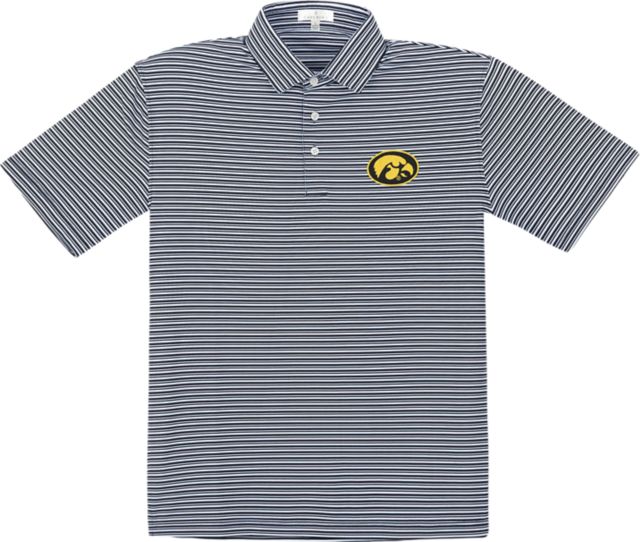 University of Iowa Performance Stripe Polo