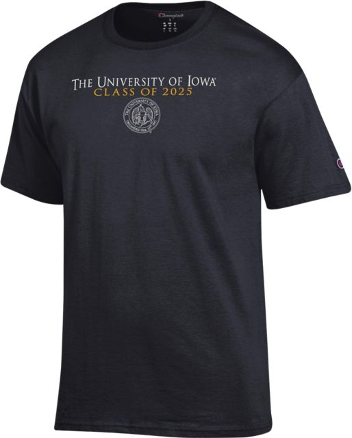 University of Iowa Class of 2025 Short Sleeve T-Shirt