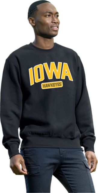 University of Iowa Hawkeyes Peace Crewneck Sweatshirt