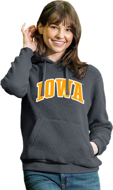 University of Iowa Women's Sherpa Hooded Sweatshirt
