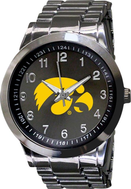 University of Iowa 44mm Men's Metal Watch
