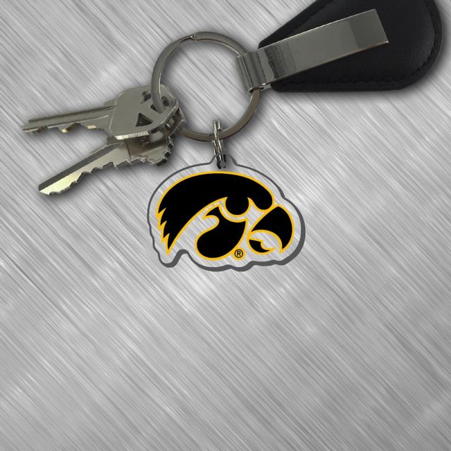 University of Iowa Hawkeyes Keychain