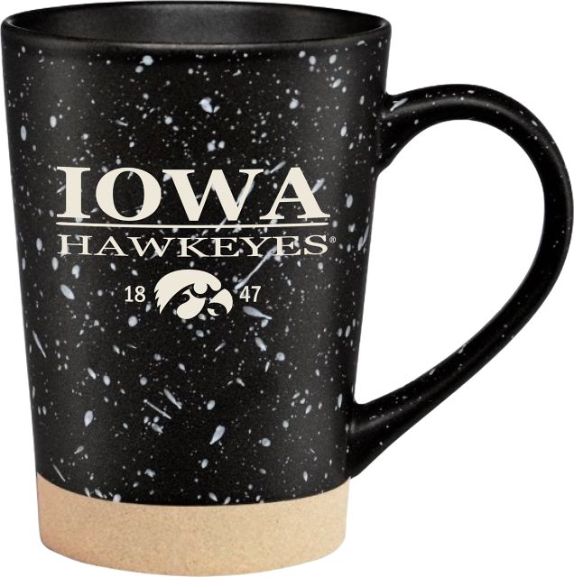 University of Iowa Hawkeyes 16 oz. Earthstone Mug