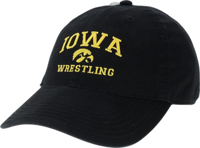 University of Iowa Wrestling Adjustable Relaxed Twill Cap