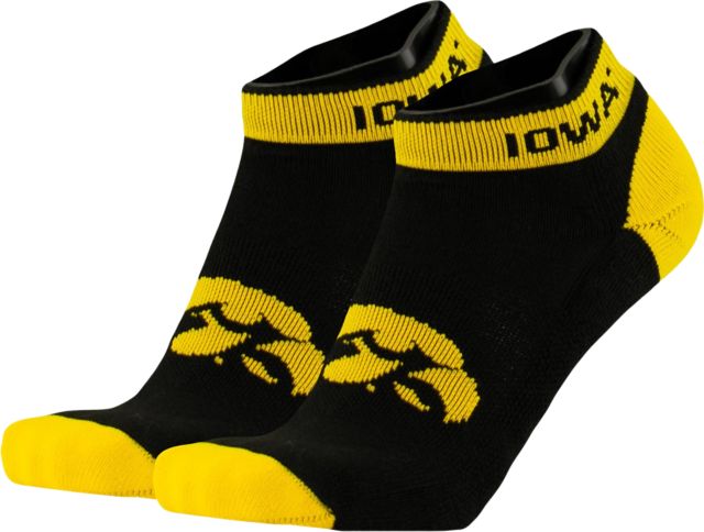 University of Iowa Low Cut Socks