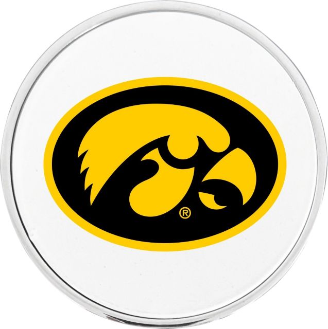 University of Iowa Hawkeyes Circle Adhesive Emblem