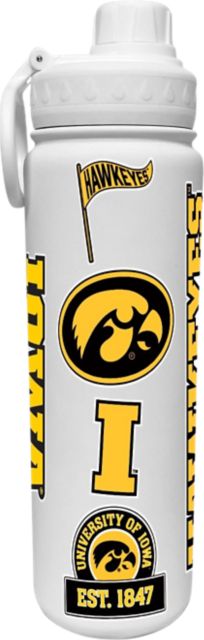 University of Iowa 24 oz. Full Wrap Bottle