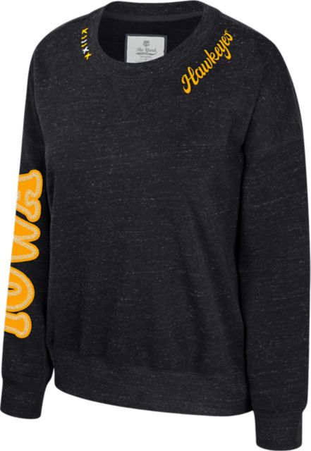 University of Iowa Women's Dream About It Speckle Crewneck Sweatshirt
