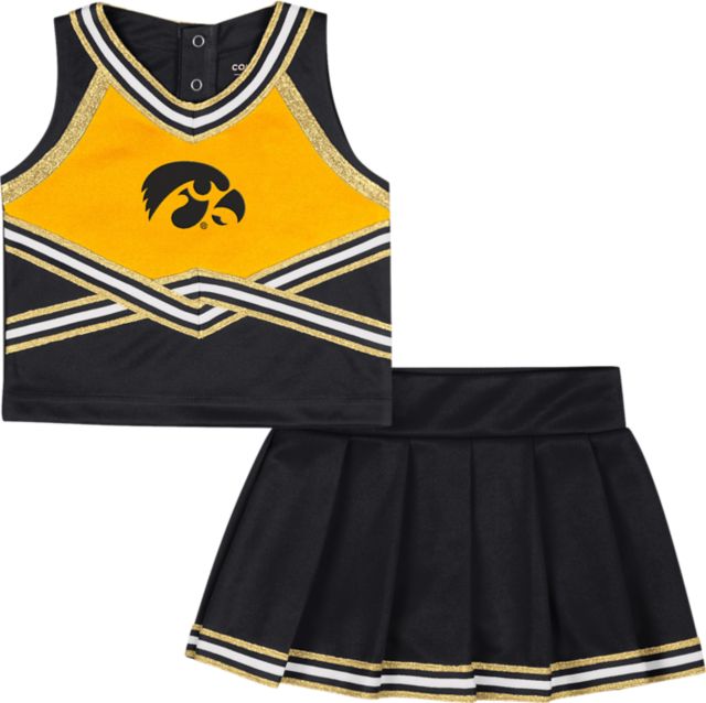 University of Iowa Hawkeyes Toddler Cheer Set