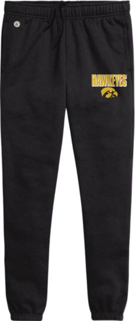 Iowa Hawkeyes Men's Sweatpants - Black and Gold - AUTHENTIC BRAND