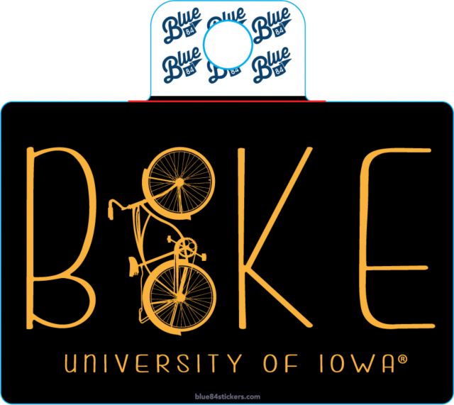 University of Iowa Sticker
