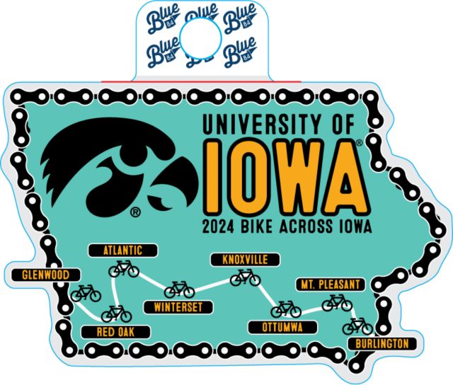 University of Iowa Key Tag