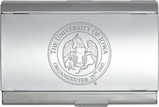 University of Iowa Business Card Case