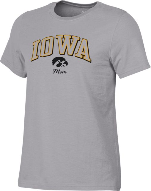 University of Iowa Hawkeyes Mom Women's Short Sleeve T-Shirt
