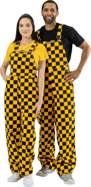 University of Iowa Checkered Overalls
