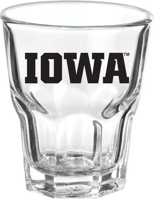 University of Iowa 1.5 oz. Collectors Glass