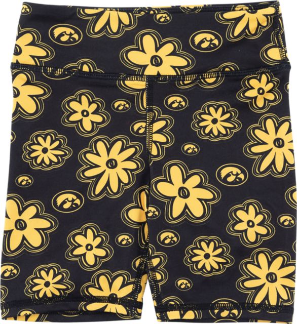 University of Iowa Youth Girl's Biker Shorts