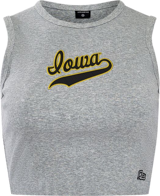 University of Iowa Women's Cut Off Tank Top