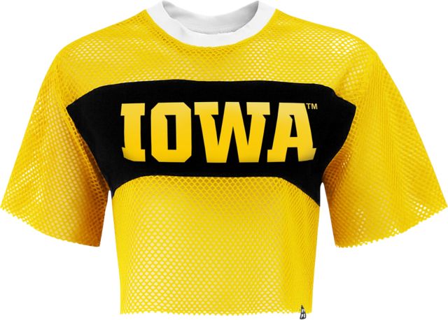 University of Iowa Women's Cropped Short Sleeve T-Shirt