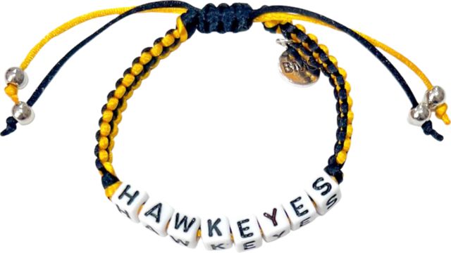 University of Iowa Hawkeyes Bracelet