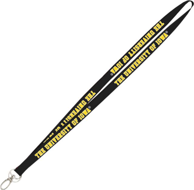 University of Iowa 3-4'' Lanyard